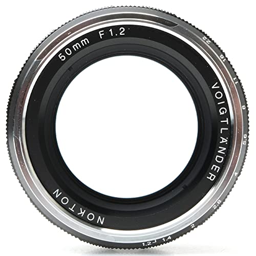 Voigtlander Nokton 50mm f/1.2 Leica M Lens - Black