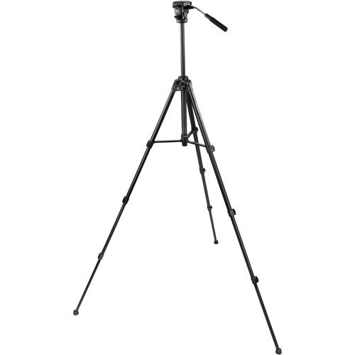 Magnus VT-350 Video Tripod Fluid Head Combo