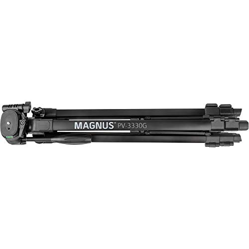 Magnus PV-3330G Geared Center Column Photo/Video Tripod