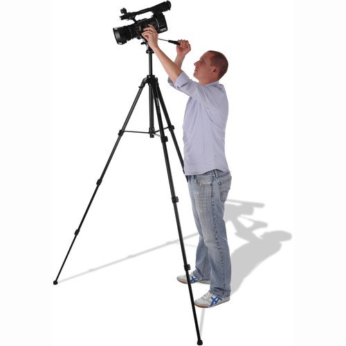 Magnus VT-350 Video Tripod Fluid Head Combo