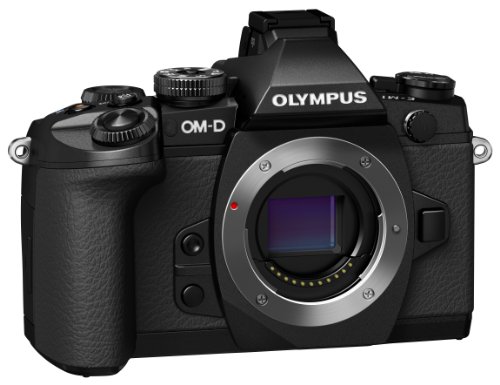 Olympus OM-D E-M1 Mirrorless Camera 16MP 3-Inch (Black)