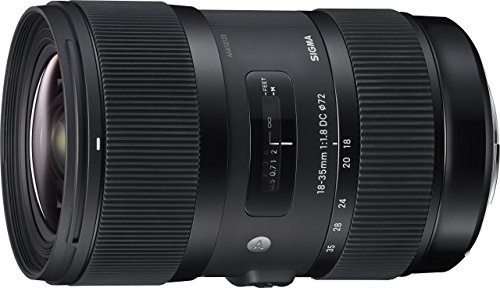 Sigma 18-35mm F1.8 Lens for Canon, Black