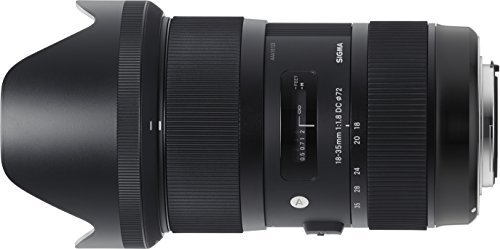 Sigma 18-35mm F1.8 Lens for Canon, Black