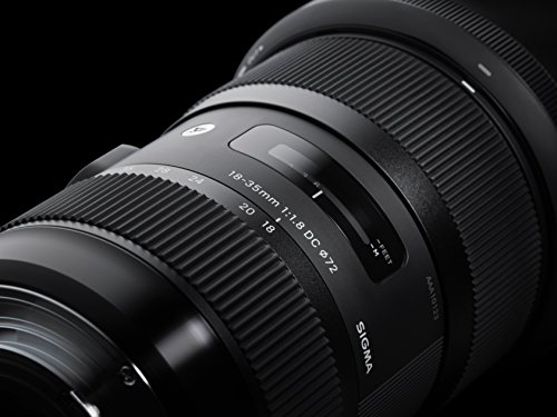 Sigma 18-35mm F1.8 Lens for Canon, Black