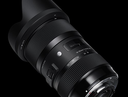 Sigma 18-35mm F1.8 Lens for Canon, Black