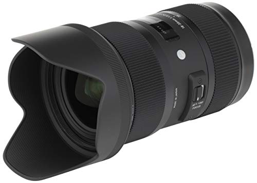 Sigma 18-35mm F1.8 Lens for Canon, Black
