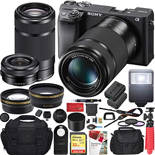 Sony a6400 Mirrorless Camera with Dual Lens Kit