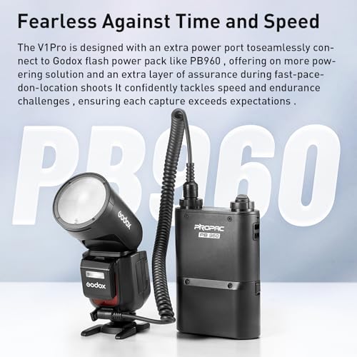 Godox V1 Pro-C Speedlight for Canon Cameras