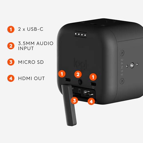 Logitech Mevo Core 4K Wireless Live Streaming Camera
