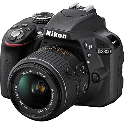 Nikon D3300 Digital SLR Camera with 18-55mm Lens