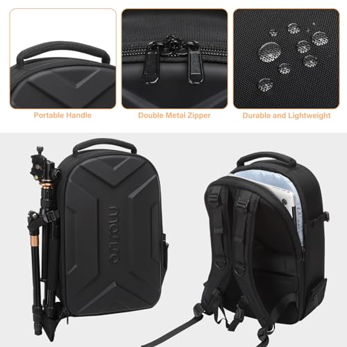 MOSISO Geometric Camera Backpack for DSLR/SLR/Mirrorless Cameras