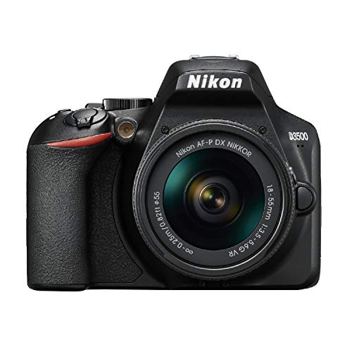 Nikon D3500 with AF-P DX 18-55mm Lens Black