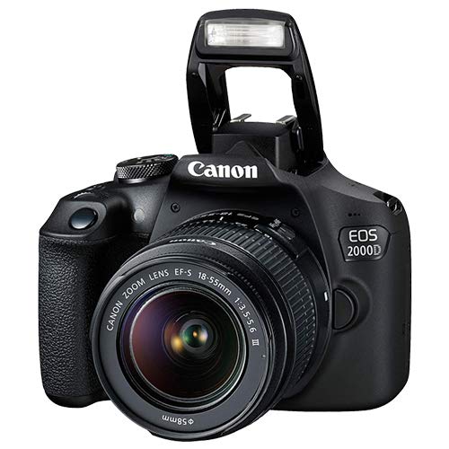 Canon EOS 2000D Rebel T7 SLR Camera Bundle