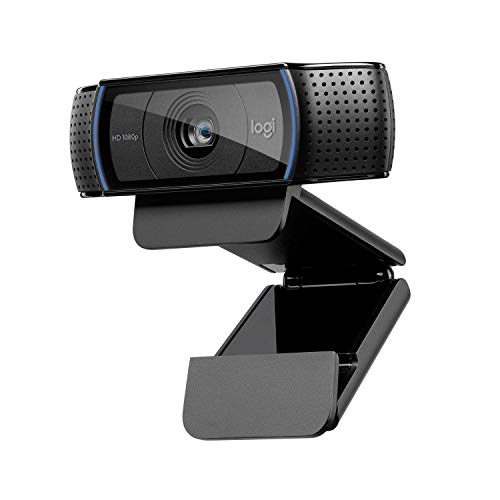 Logitech C920x HD Pro Webcam, Full HD 1080p