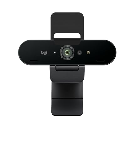 Logitech Brio 4K Webcam, Ultra HD Video Calling