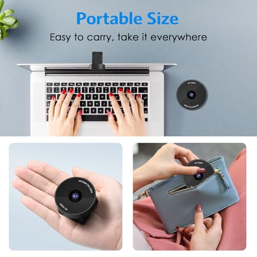 EMEET 1080P Webcam with Mic & Privacy Cover