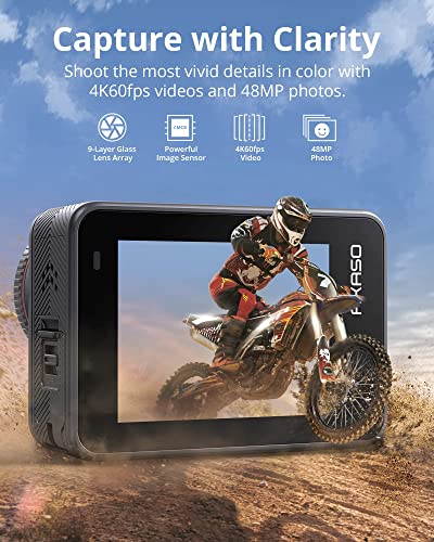 AKASO Brave 8 4K Action Camera with Accessories