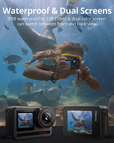 AKASO Brave 8 4K Action Camera with Accessories