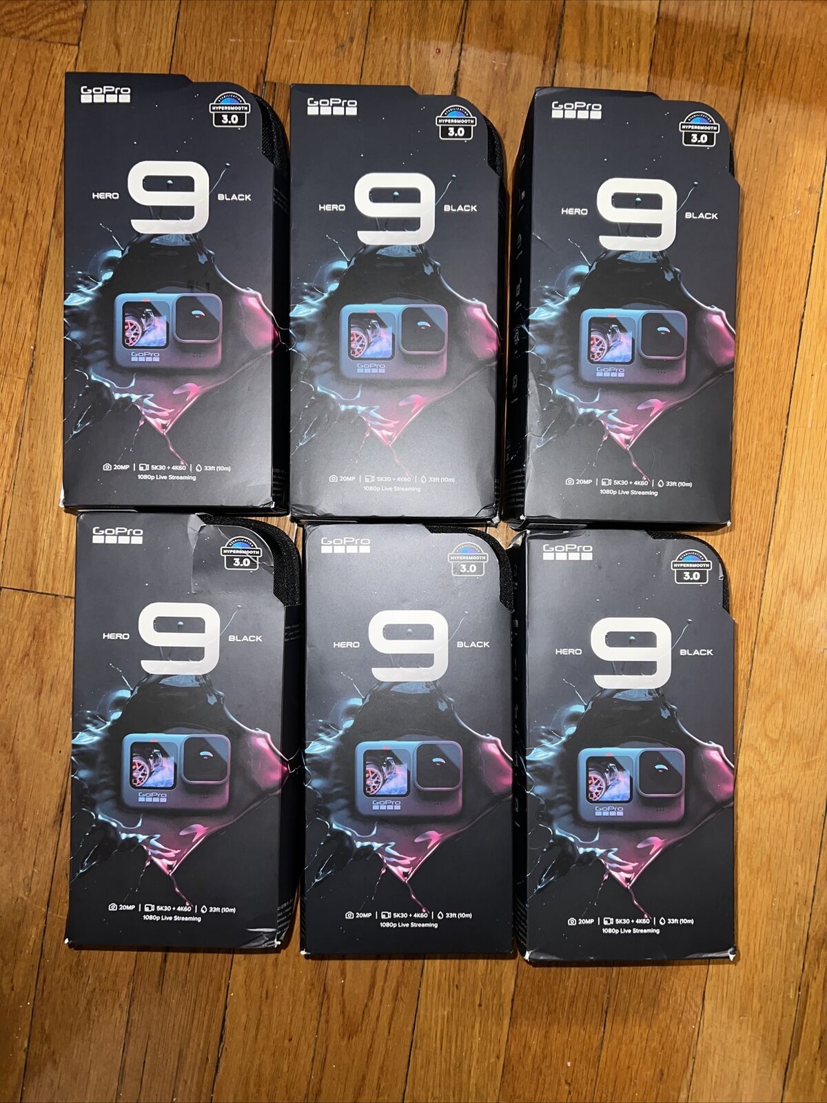 GoPro HERO9 Black - Waterproof Action Camera, Front LCD