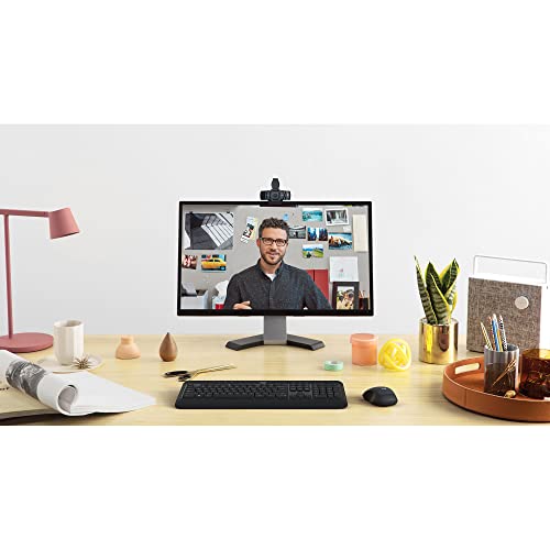 Logitech C920e HD Webcam + Litra Glow LED Light