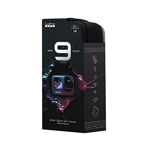 GoPro HERO9 Black - Waterproof Action Camera, Front LCD