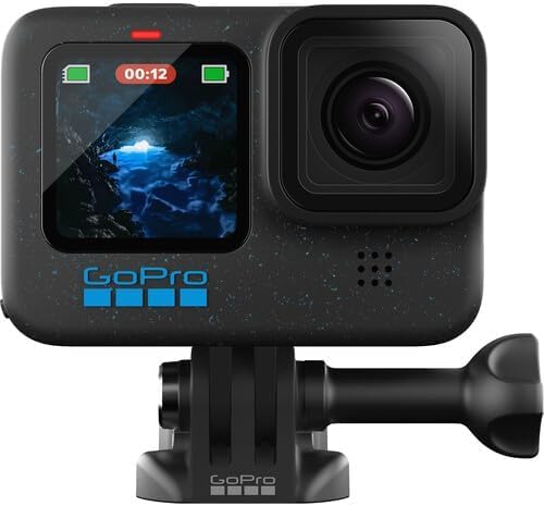 GoPro HERO12 Black 5.3K Camera Bundle with 128GB