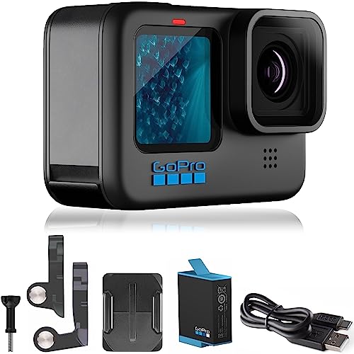 GoPro HERO11 Black - Waterproof Action Camera - 5.3K60 Ultra HD Video