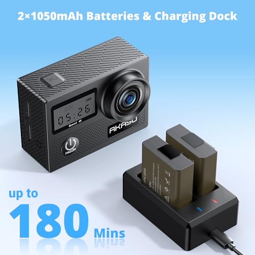 AKASO Brave 4 4K Action Camera with Remote Control