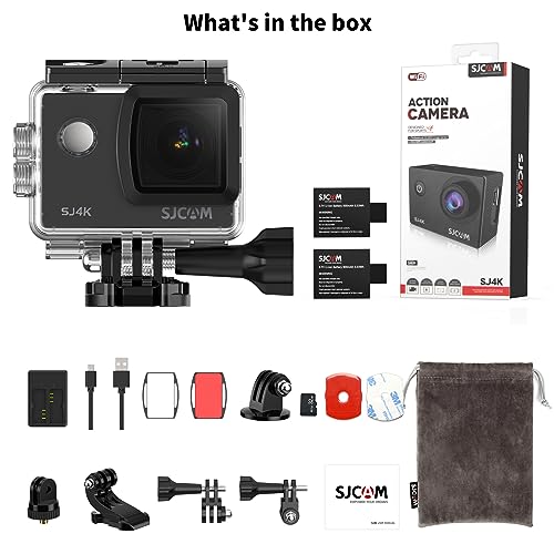 SJCAM SJ4000 4K Action Camera with WiFi & Accessories