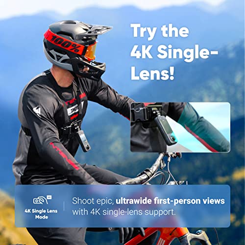 Insta360 X3 Waterproof 360 Action Camera Set with AI Editing