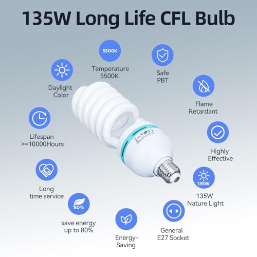 Photography Lighting Kit with Softbox for Camera Shooting