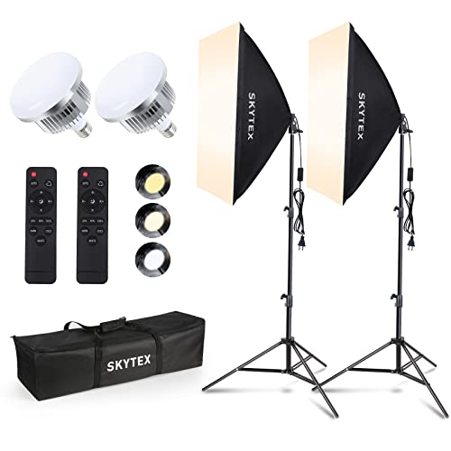Skytex Softbox Lighting Kit for Photography Studio Work