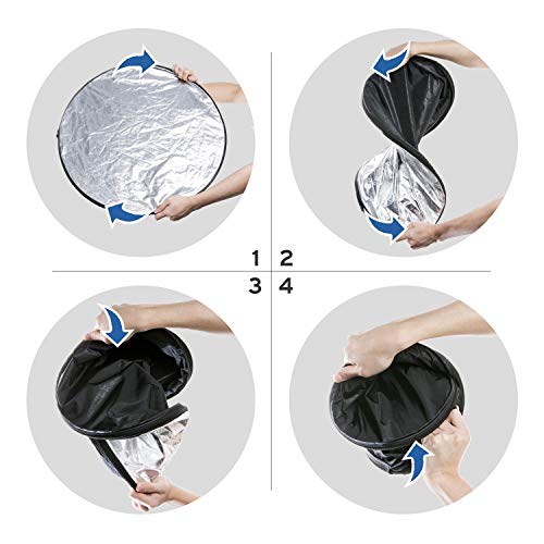43" Etekcity 5-in-1 Photography Reflector Set with Bag