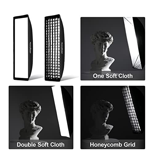 Godox 35 x 160 cm Strip Softbox Kit
