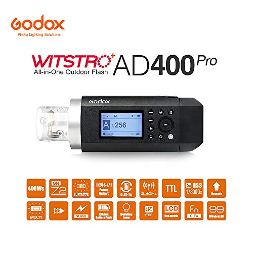 Godox WITSRO AD400Pro GN72 TTL Outdoor Flash