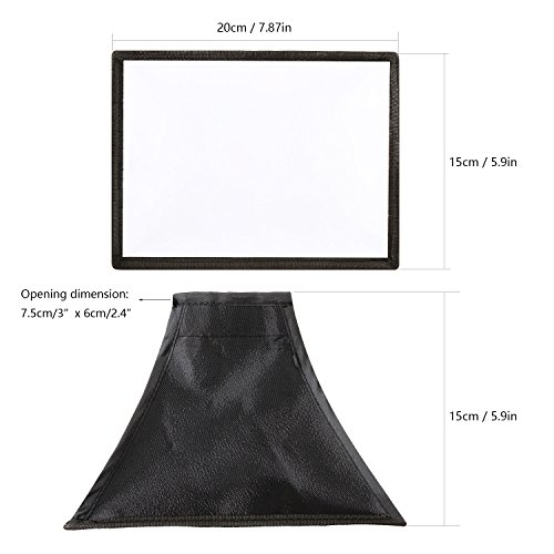 Flash Diffuser Light Softbox - [2 Pack] Octagon & Rectangle Softbox