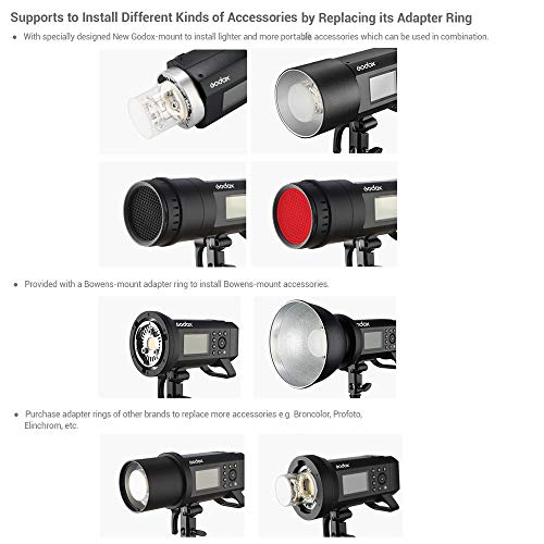 Godox WITSRO AD400Pro GN72 TTL Outdoor Flash