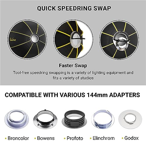 44" Octa Glow Softbox with Flashpoint XPLOR 300/400