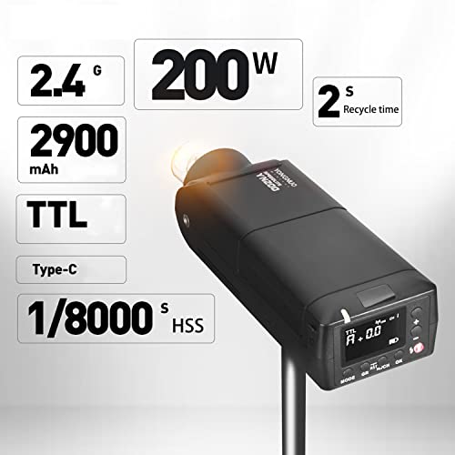 YONGNUO YN200 Wireless Flash Speedlite with 2.4G Signal