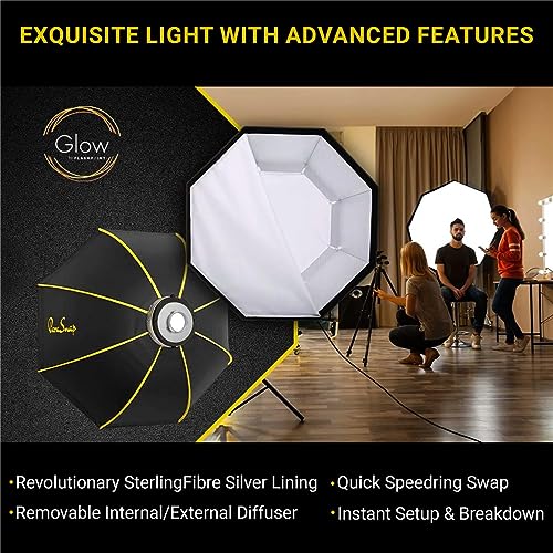44" Octa Glow Softbox with Flashpoint XPLOR 300/400