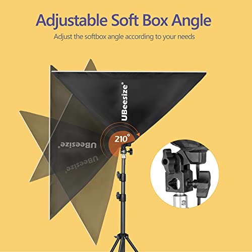 Professional Softbox Lighting Kit for Video Recording & Portraits
