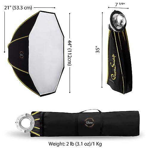 44" Octa Glow Softbox with Flashpoint XPLOR 300/400