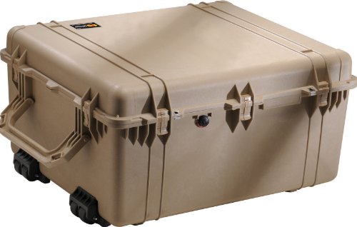 Pelican 1690 Case: Desert Tan with Foam