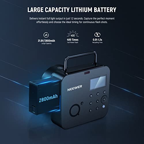 Neewer Q4 400Ws Outdoor Studio Flash Strobe Kit