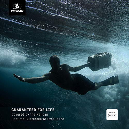 Pelican 1510 Case with Padded Dividers - Black