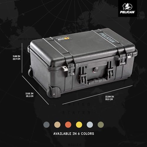 Black Pelican 1510 Case with Foam for Photography