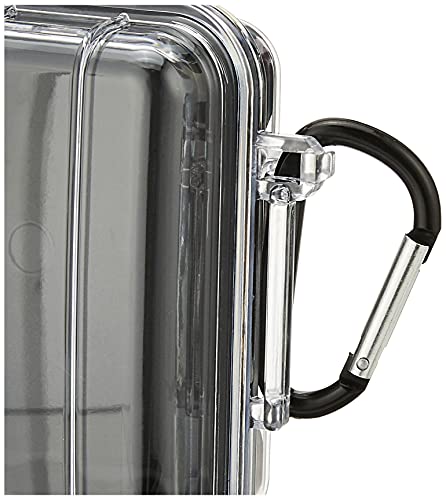 Pelican 1040 Micro Case for iPhone 4, Black/Clear