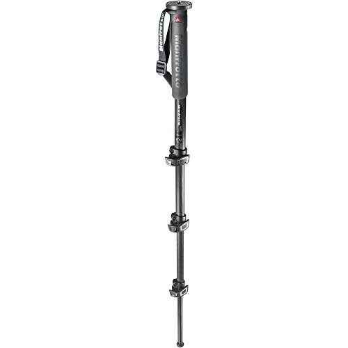 Manfrotto XPRO Carbon Fiber 4-Section Photo Monopod