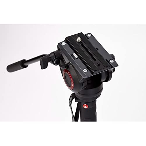 Manfrotto XPRO Aluminum Monopod with Fluid Video Head