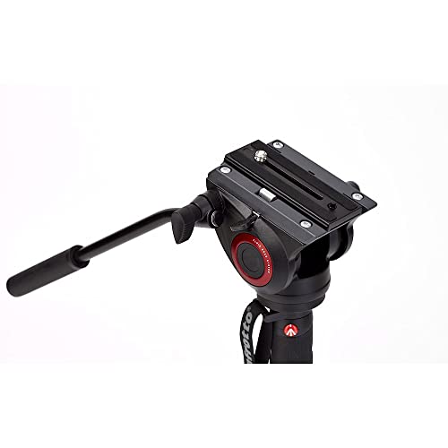 Manfrotto XPRO Aluminum Monopod with Fluid Video Head